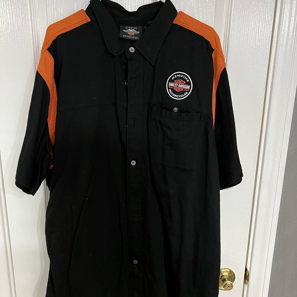 Harley Davidson button up shirt size 2xLarge - Picture 2 of 2